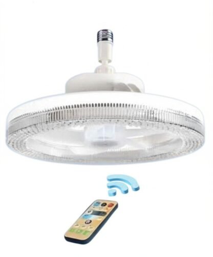 Foco Ventilador con Luz y Control de Aire